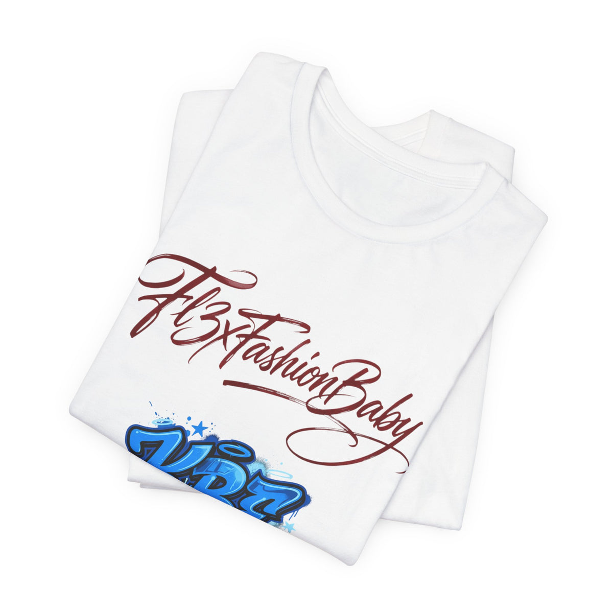 KBZ Graffiti Logo Tee — FBxFashionBaby Script Graphic T-Shirt