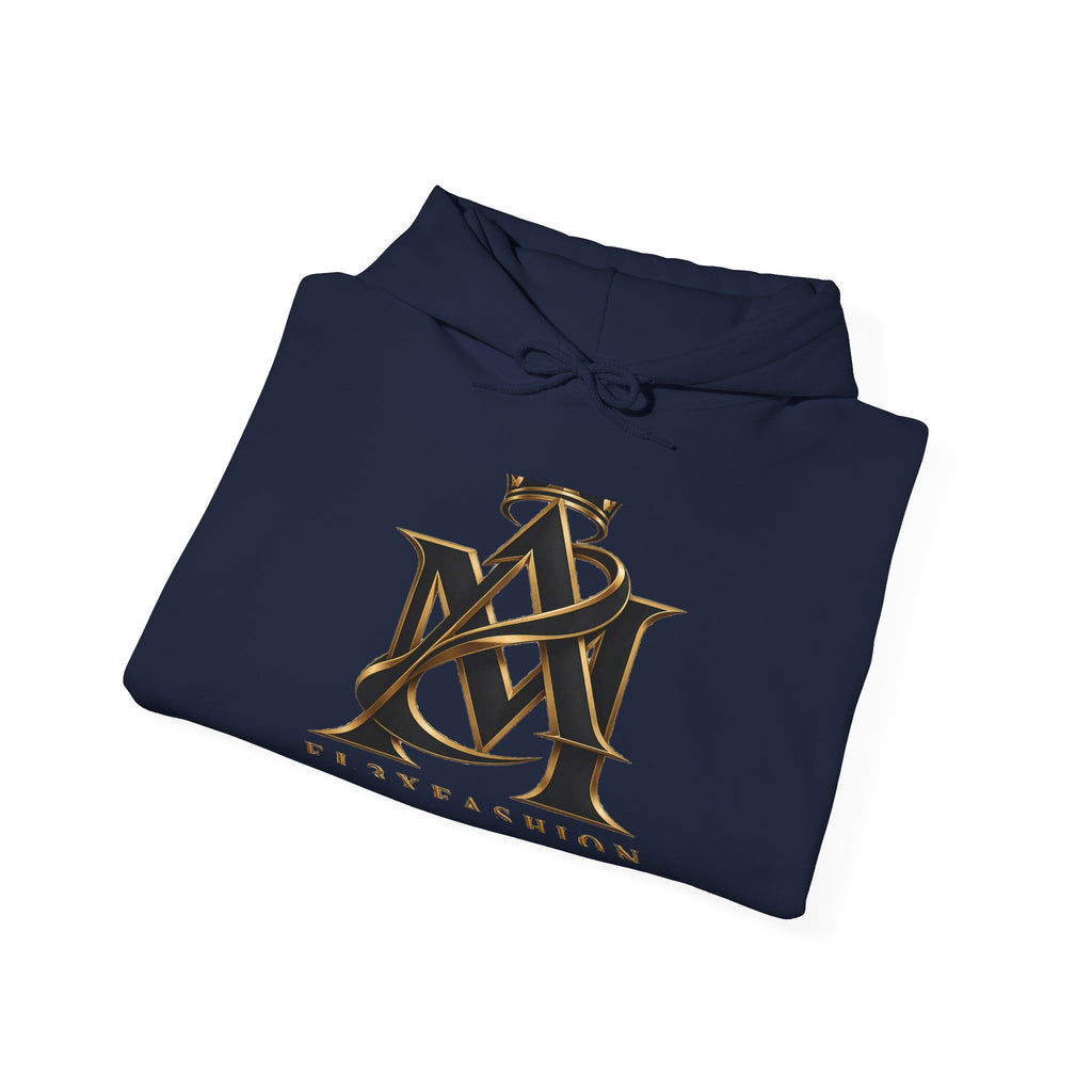 Monogram Logo Hoodie — Stylish Aesthetic Streetwear Pullover