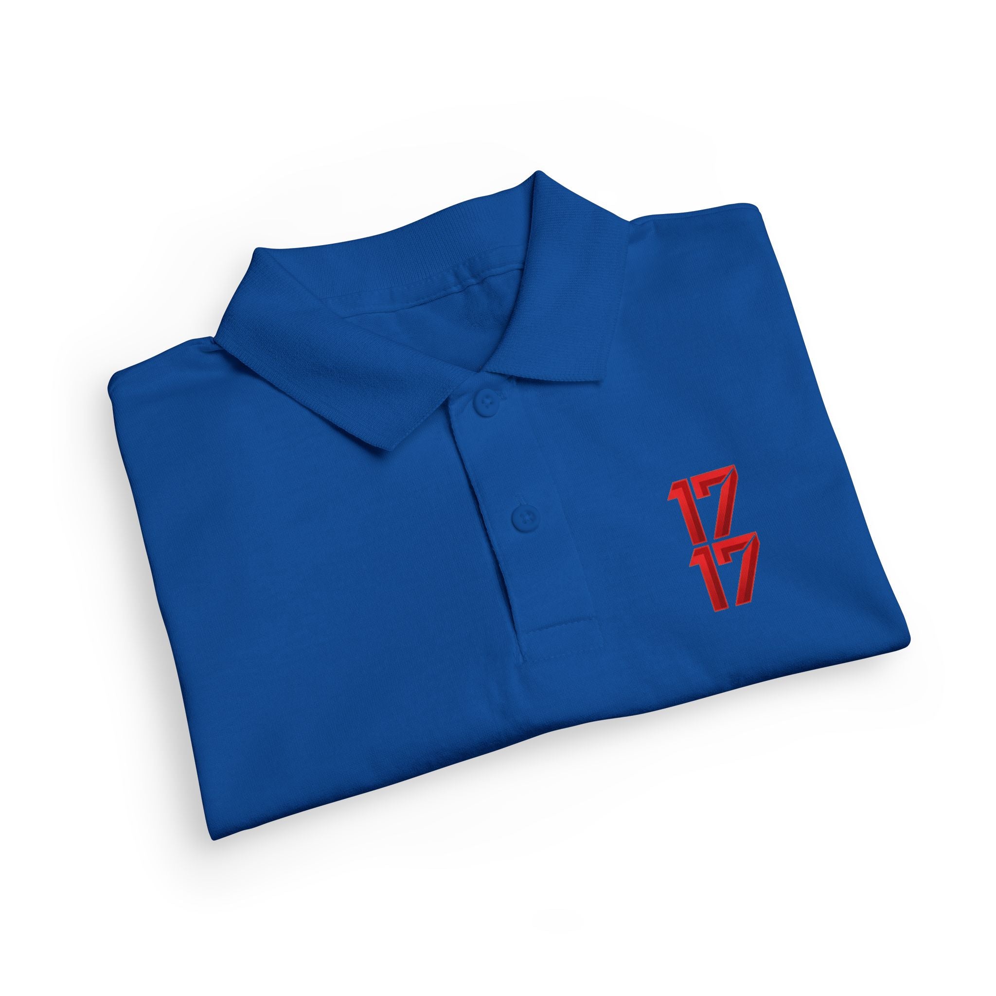 Youth Polo — Red 17 Graphic School Spirit Polo