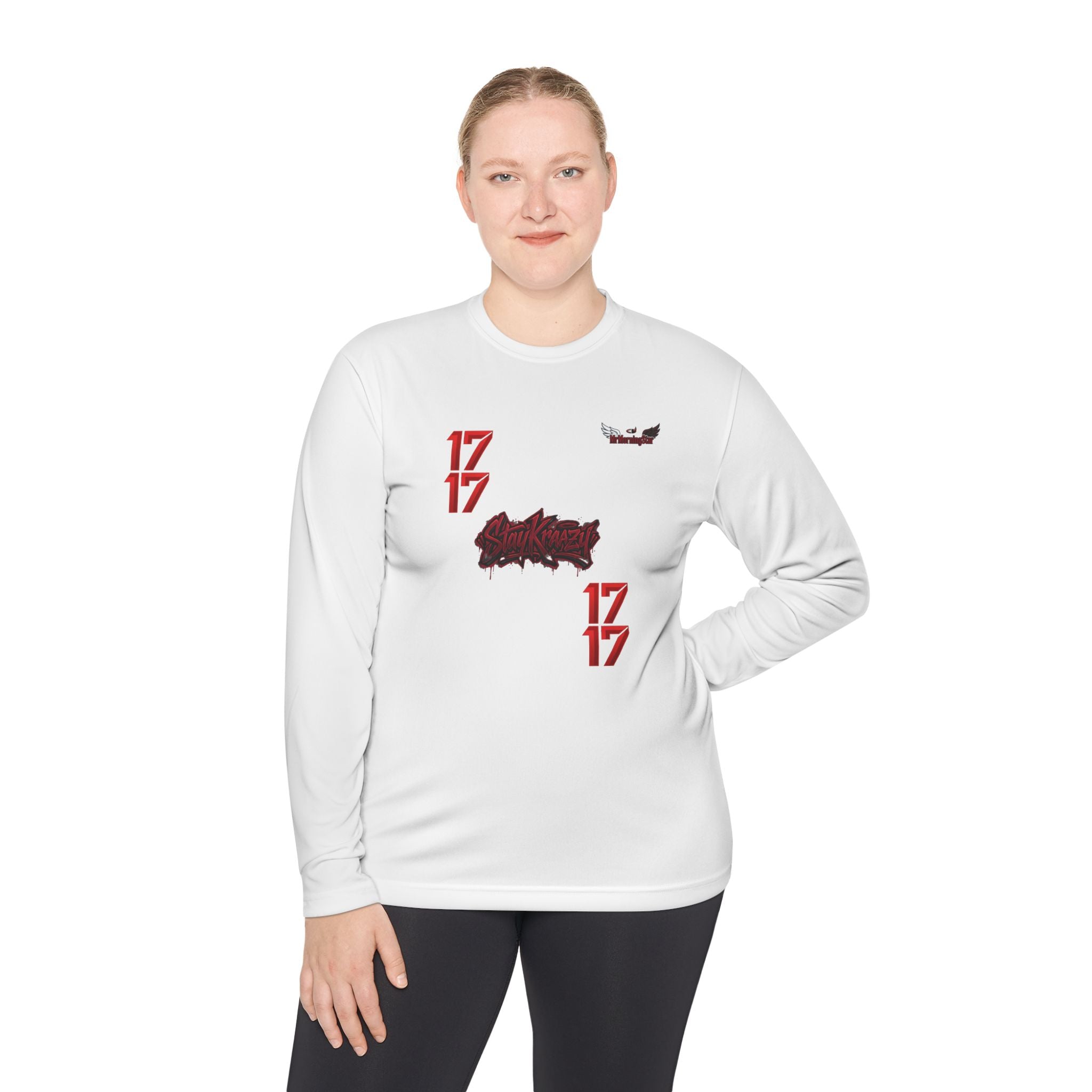 Drag Queen Portrait Long Sleeve Tee — Colorful Pop Art “17” Graphic