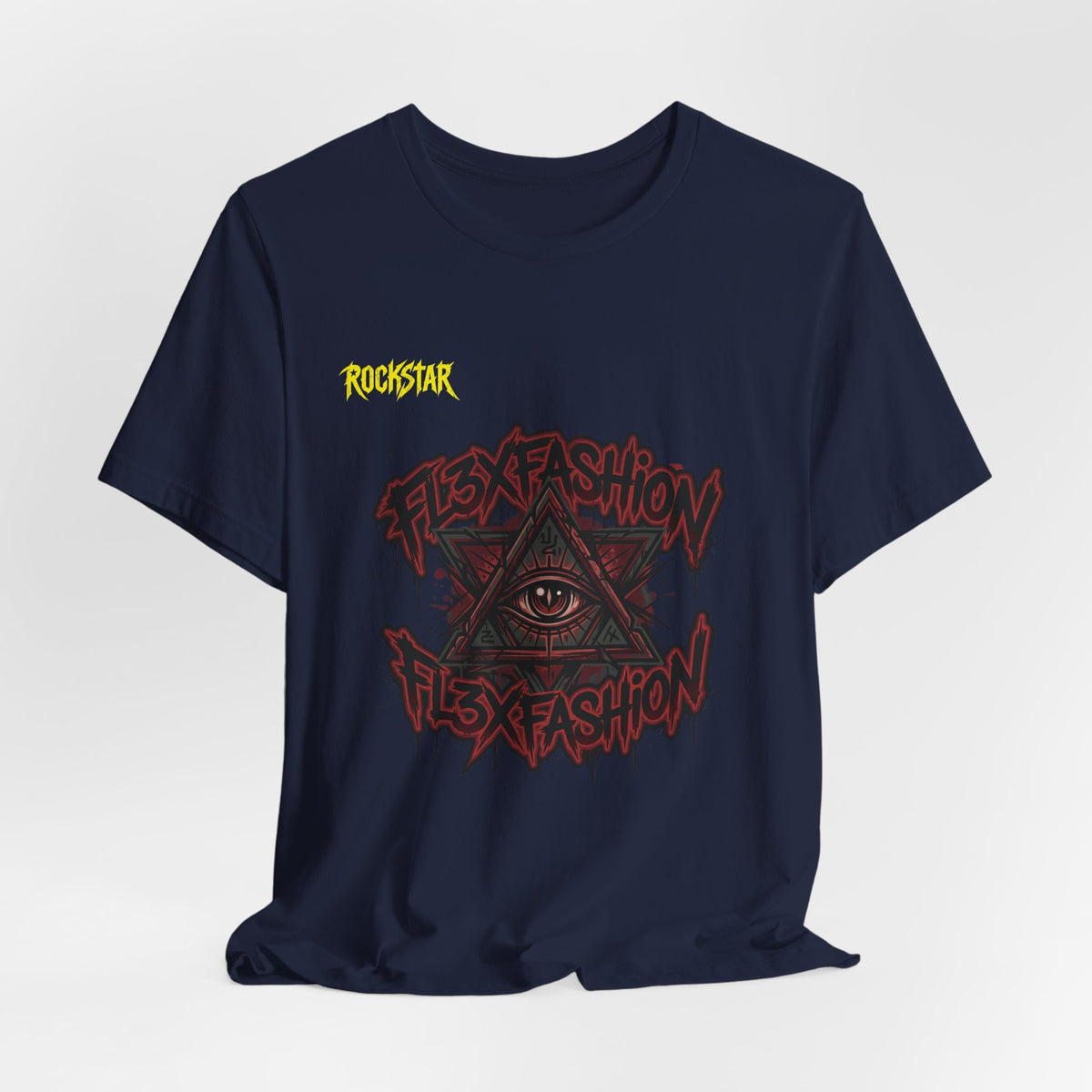 Graphic Tee — 'Flex Fashion' All-Seeing Eye Streetwear T-Shirt