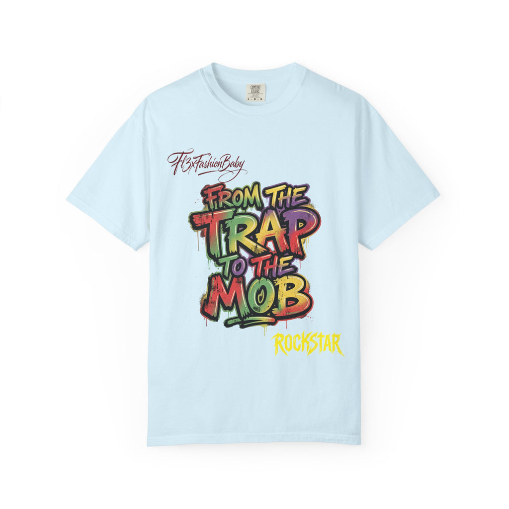 From the Trap to the Mob Graphic Tee — Streetwear Rap Culture T-Shirt