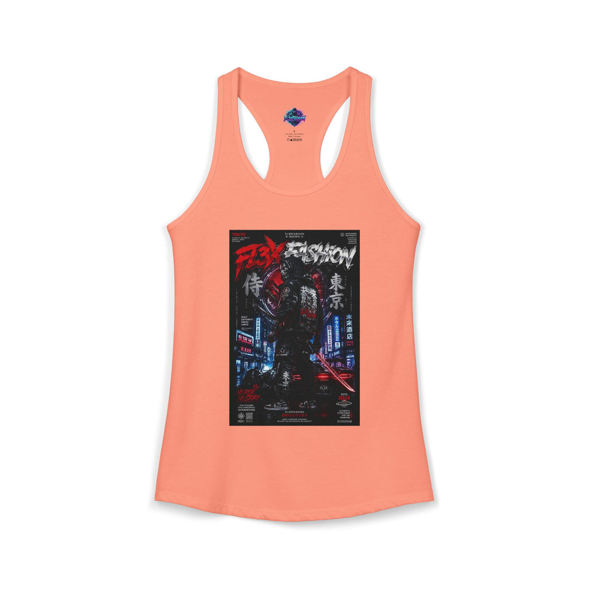 Women's Ideal Racerback Tank by Fl3xFashion