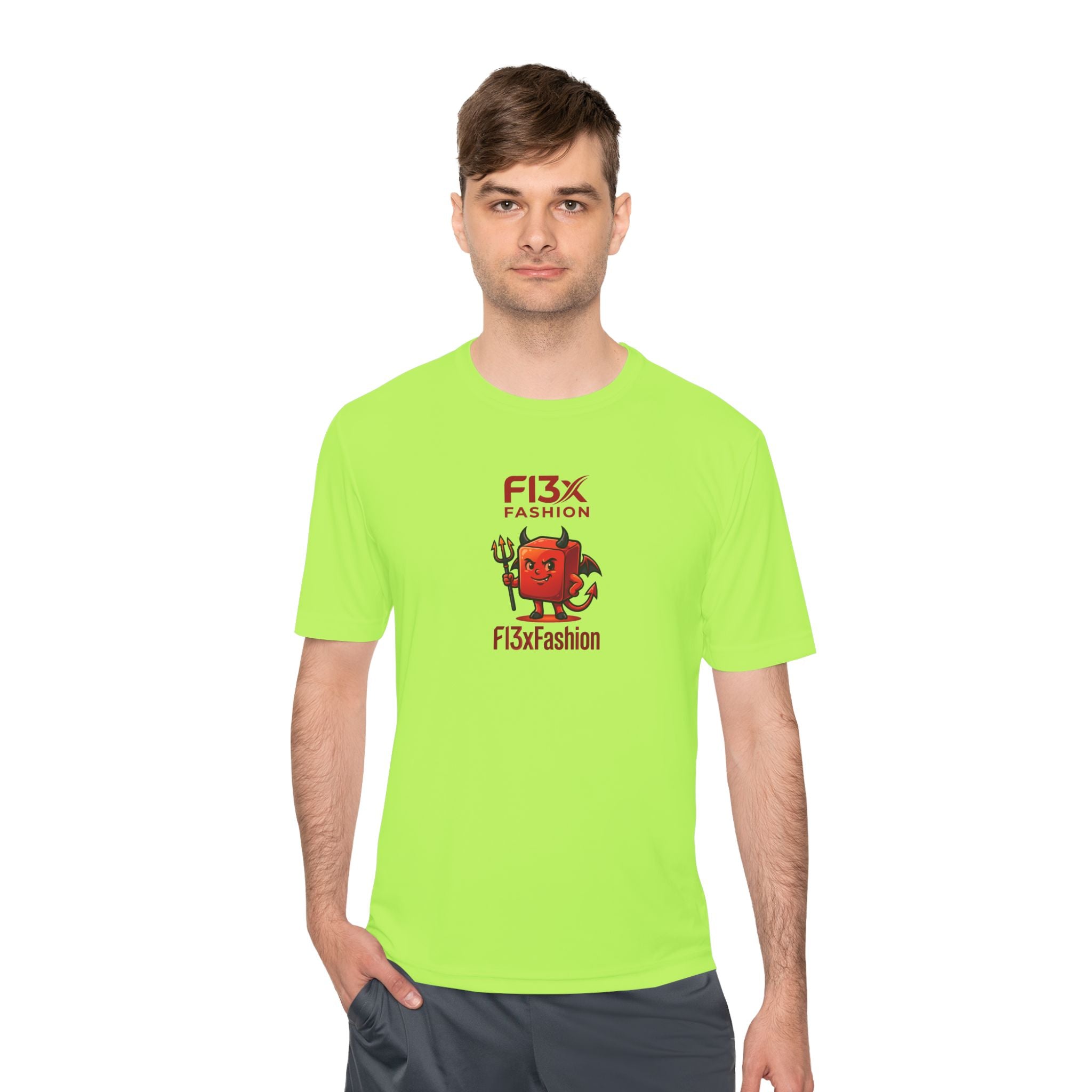 F13x Fashion Devil Logo Tee — Moisture-Wicking Athletic Shirt