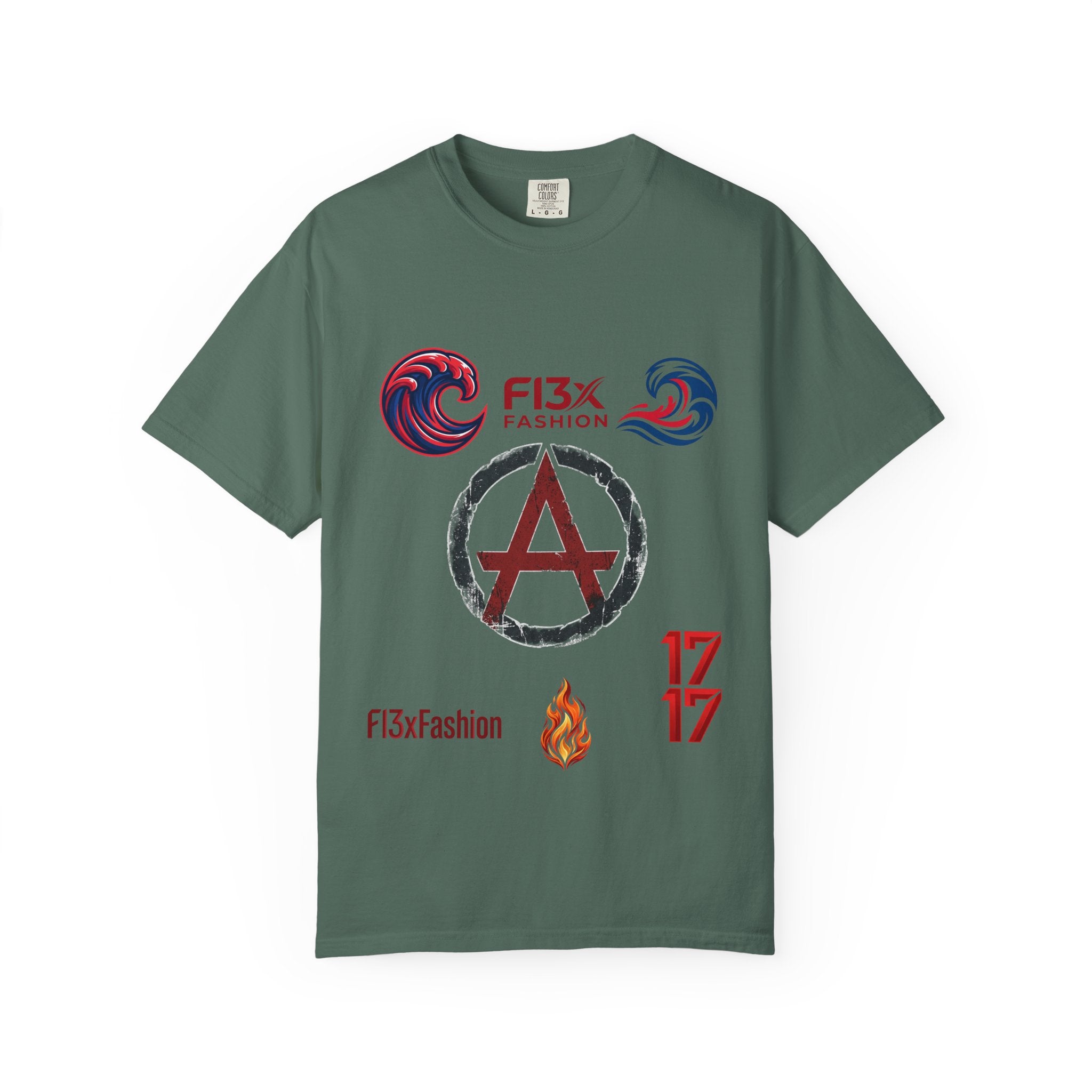 Graphic T-Shirt — 'Just Be You' FI3x Fashion Wave Logo Tee