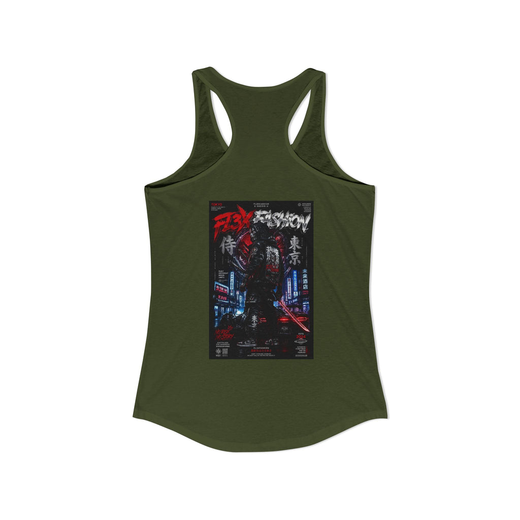 Women's Ideal Racerback Tank by Fl3xFashion