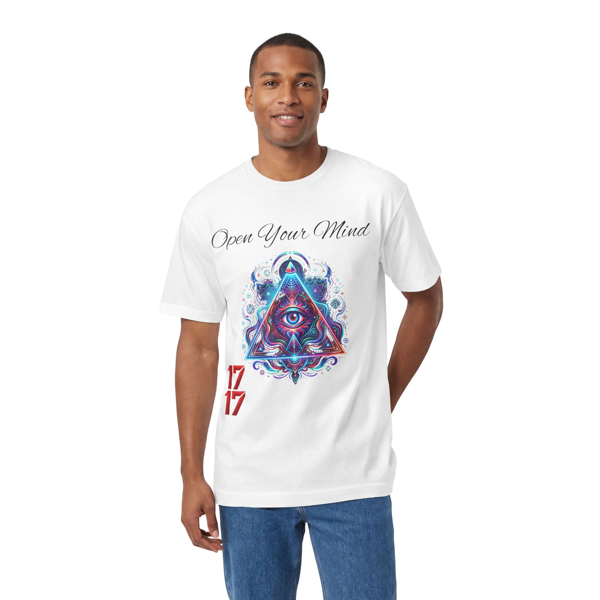 Open Your Mind Tee — Psychedelic All-Seeing Eye Graphic T-Shirt