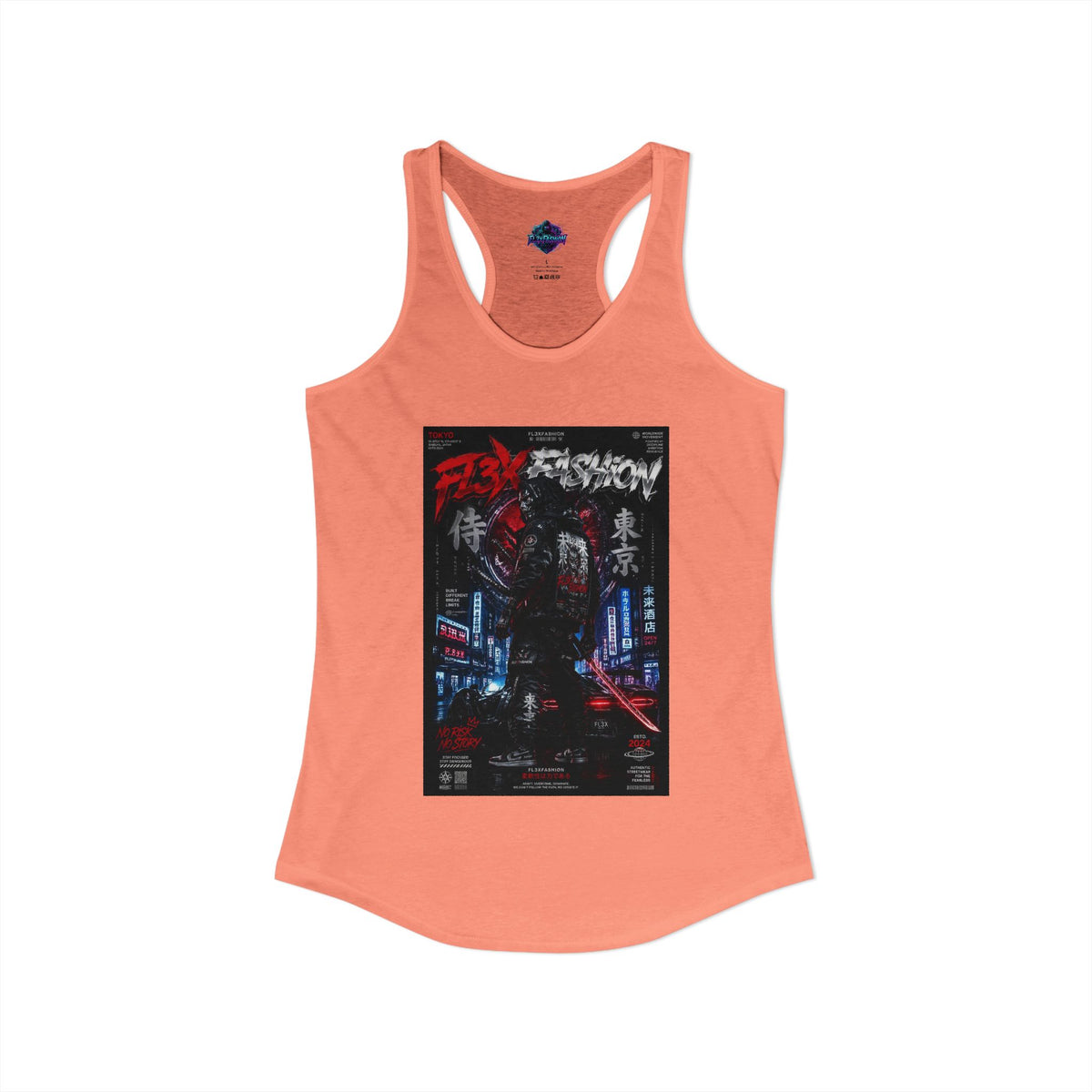 Women's Ideal Racerback Tank by Fl3xFashion