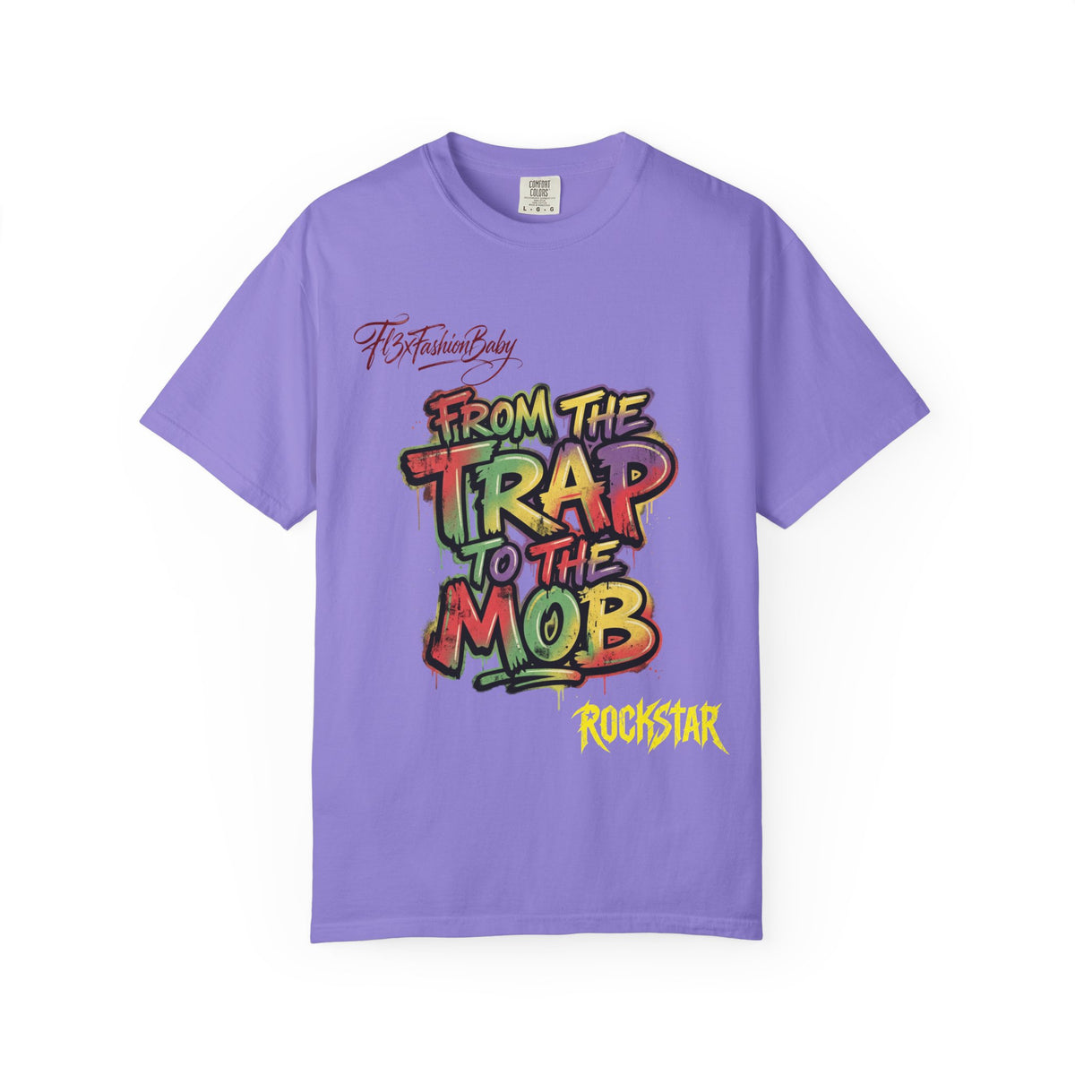 From the Trap to the Mob Graphic Tee — Streetwear Rap Culture T-Shirt