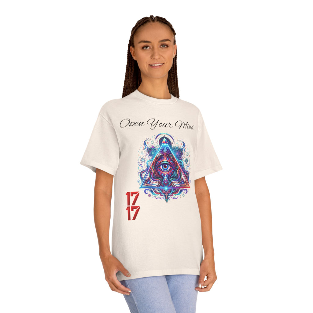 Open Your Mind Tee — Psychedelic All-Seeing Eye Graphic T-Shirt