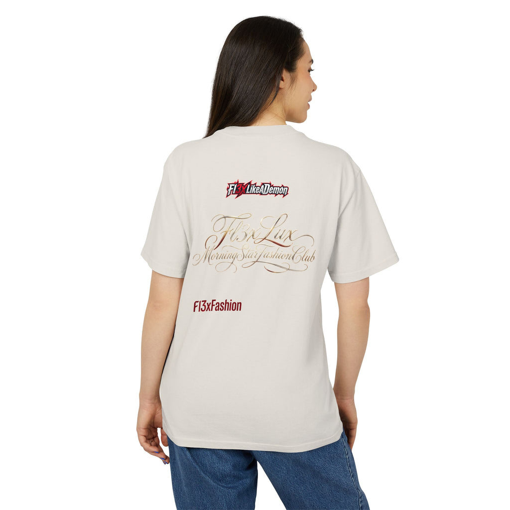 Smiley Streetwear Tee — Neon Crown F13x Fashion Graphic