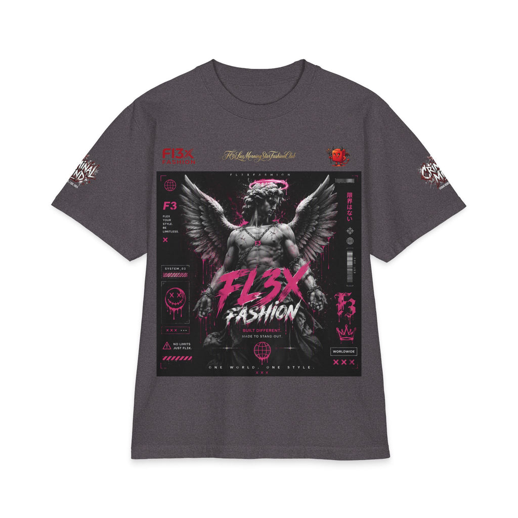 Angel Statue Graphic T‑Shirt — FL3X Fashion Streetwear