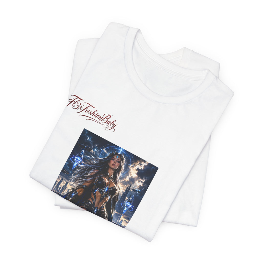 Wonder Heroine Graphic Tee — 'Flirtatious Lady' Front Print