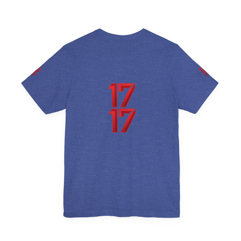 Stay Krazi Graffiti Tee — Red 17 Streetwear T‑Shirt