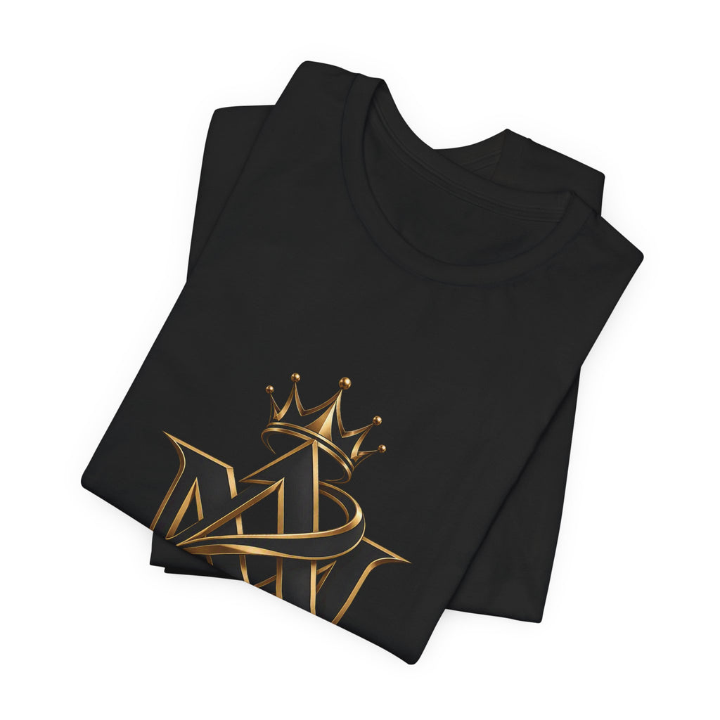 Crown Monogram Logo Tee — FL3XFASHION Graphic T-Shirt