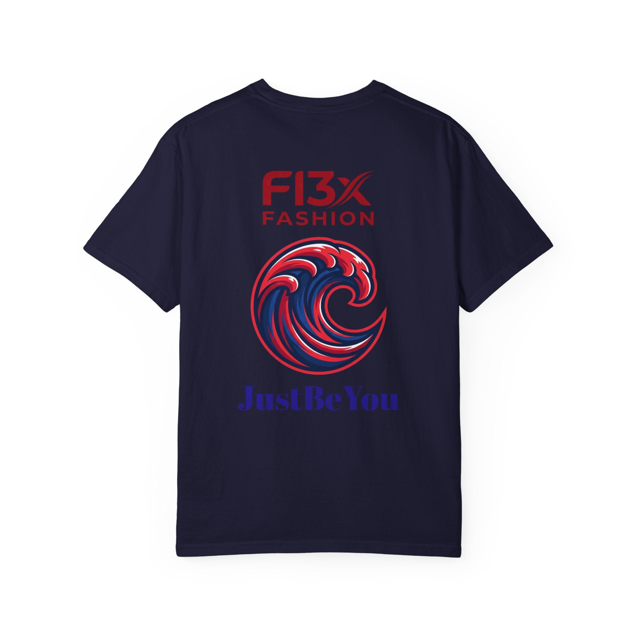 Graphic T-Shirt — 'Just Be You' FI3x Fashion Wave Logo Tee