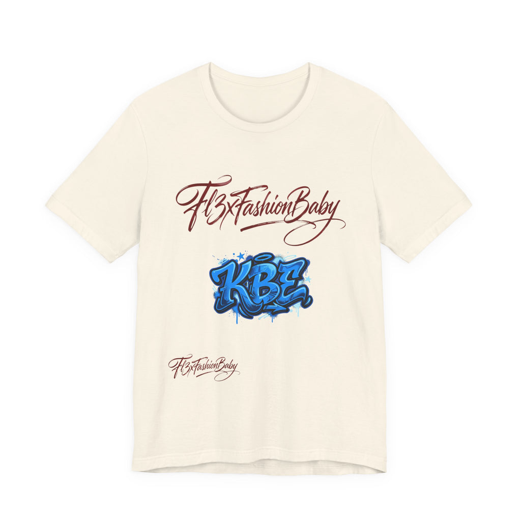 KBZ Graffiti Logo Tee — FBxFashionBaby Script Graphic T-Shirt