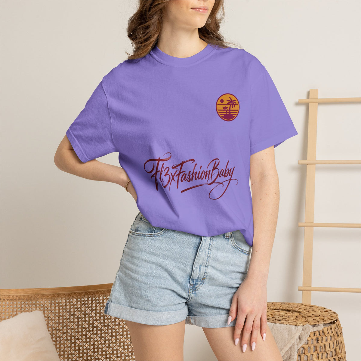 Sunset Palm Tee — FBxFashionBaby Graphic T-Shirt