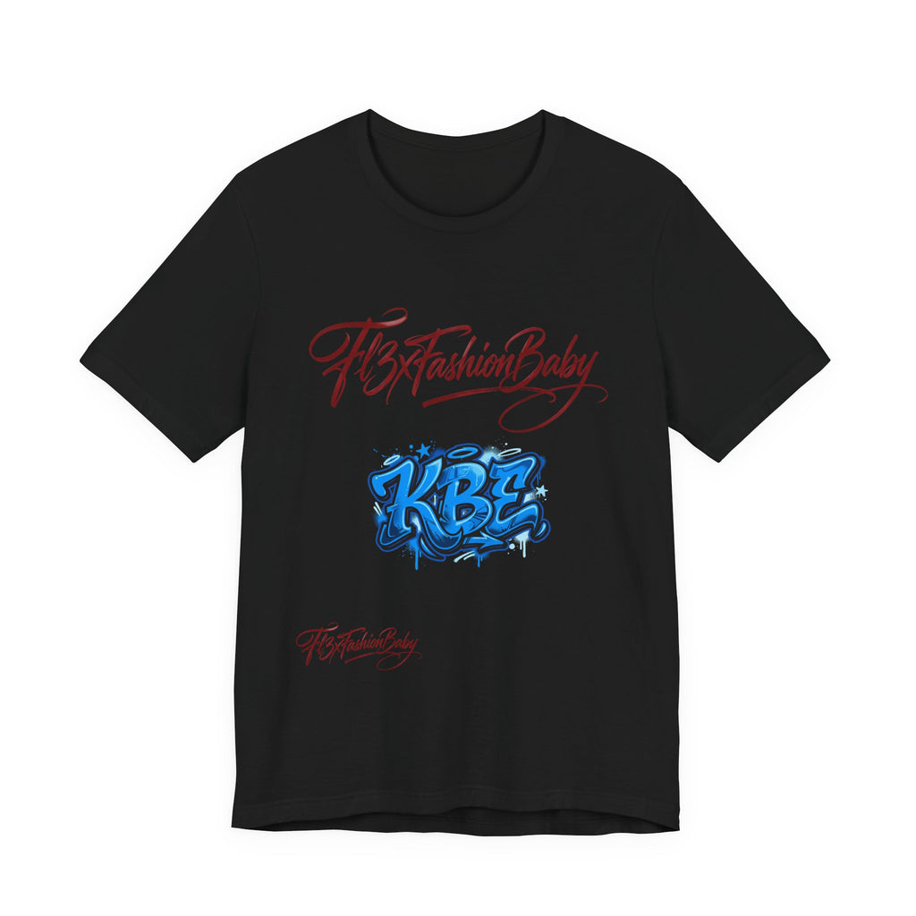 KBZ Graffiti Logo Tee — FBxFashionBaby Script Graphic T-Shirt