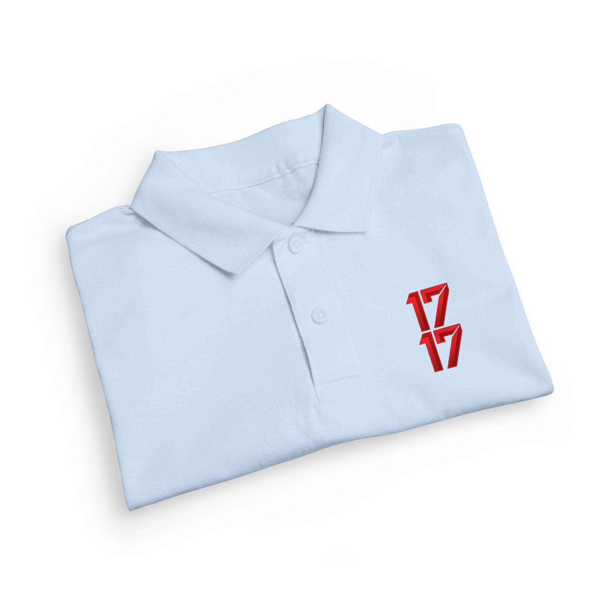 Youth Polo — Red 17 Graphic School Spirit Polo
