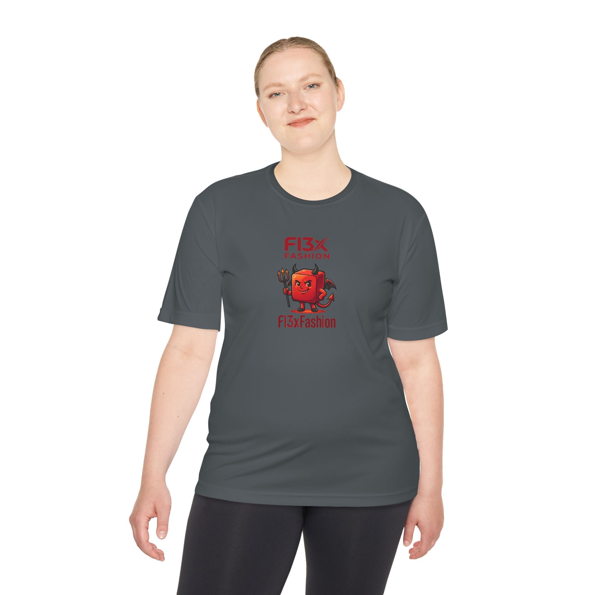F13x Fashion Devil Logo Tee — Moisture-Wicking Athletic Shirt