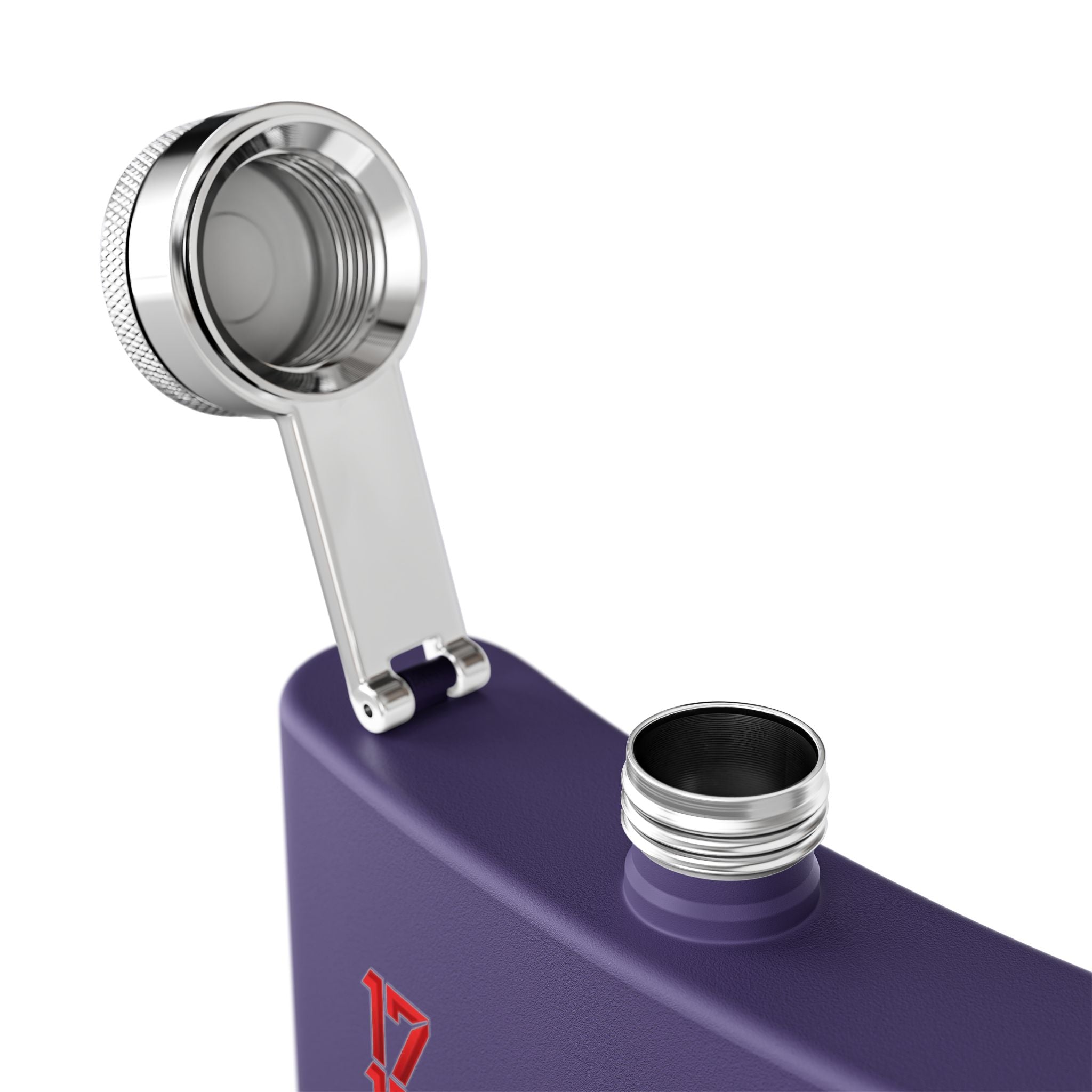 Flask — 'Stay Krazy' Graffiti Stainless Steel 6oz Hip-Hop Flask