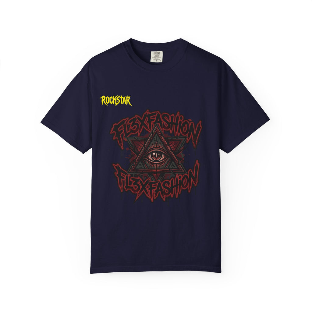Graphic Tee — “Flex Fashion” All-Seeing Eye Streetwear T-Shirt