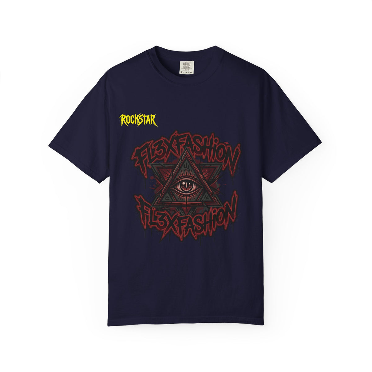 Graphic Tee — “Flex Fashion” All-Seeing Eye Streetwear T-Shirt