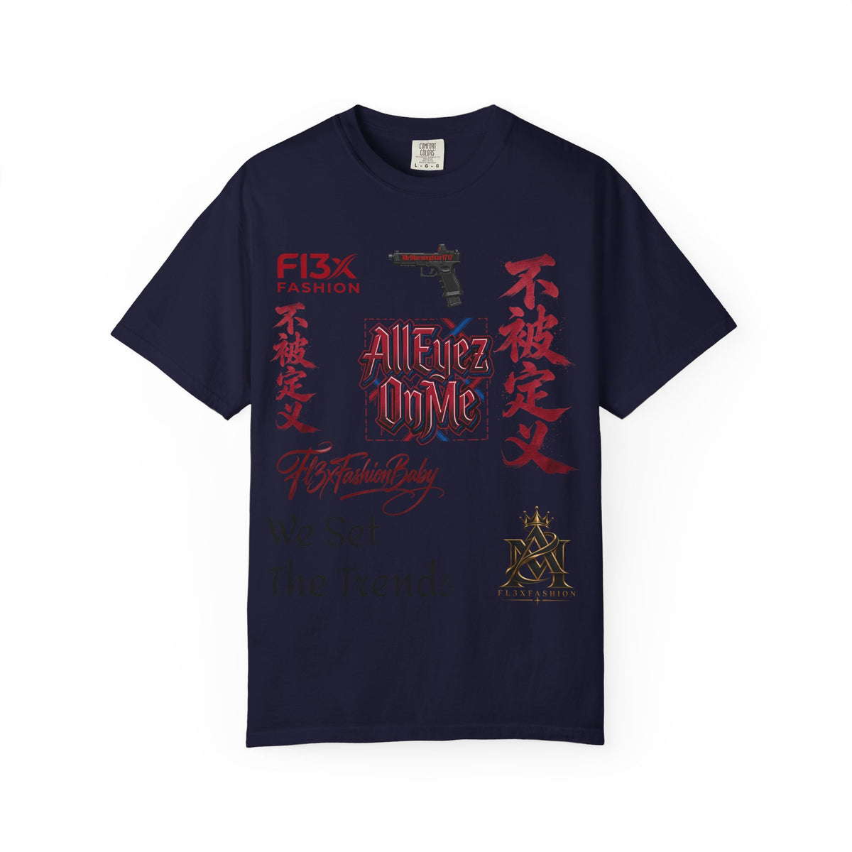 Graphic Tee — Asian Calligraphy & Streetwear Logo T-Shirt