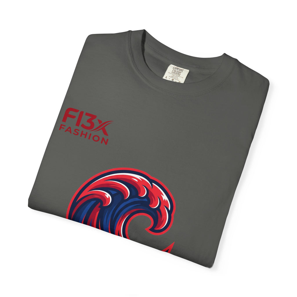 Wave Emblem T-Shirt — 'I'm A Soldier' Graphic Crew Tee