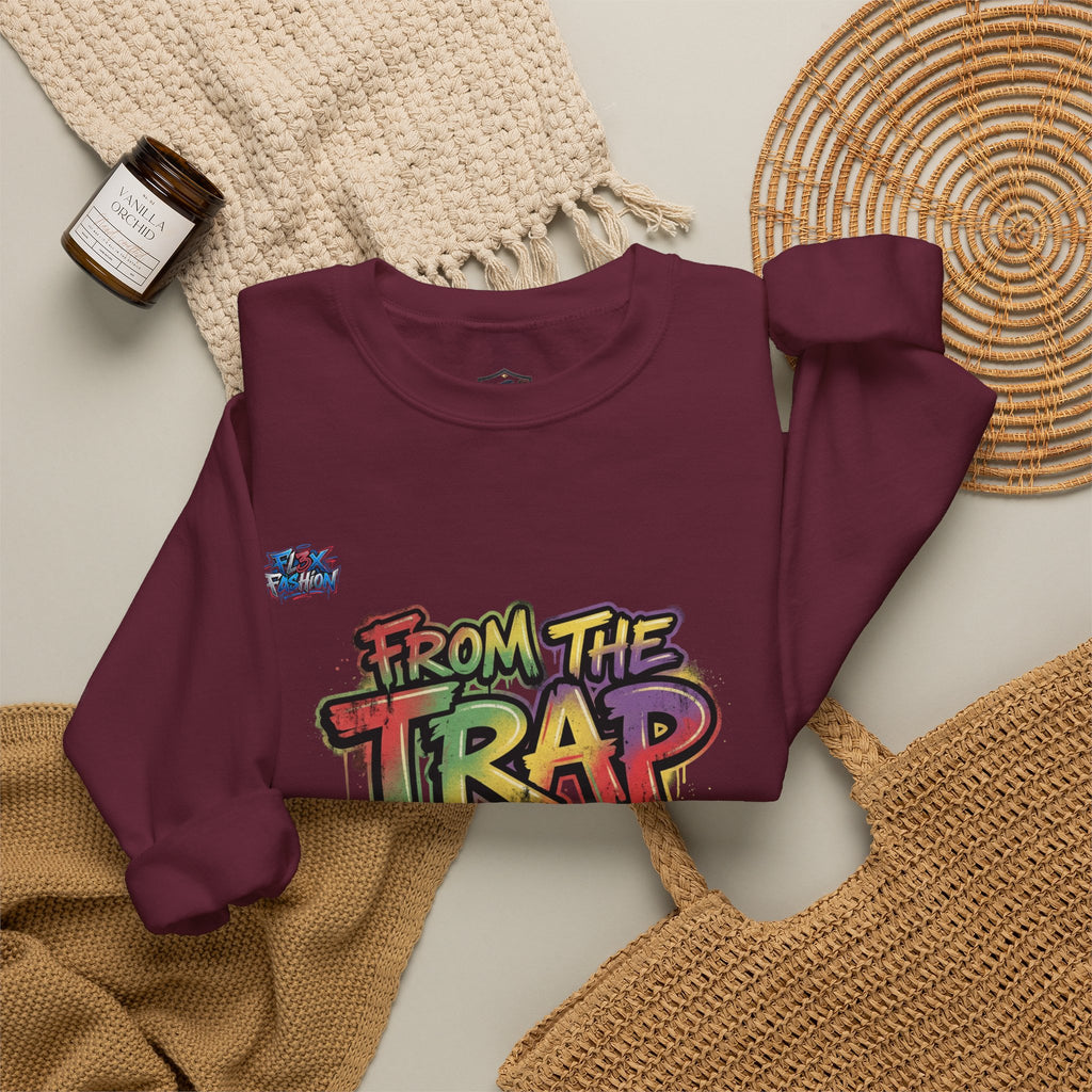 Graffiti "From the Trap to the Mob" Crewneck Sweatshirt