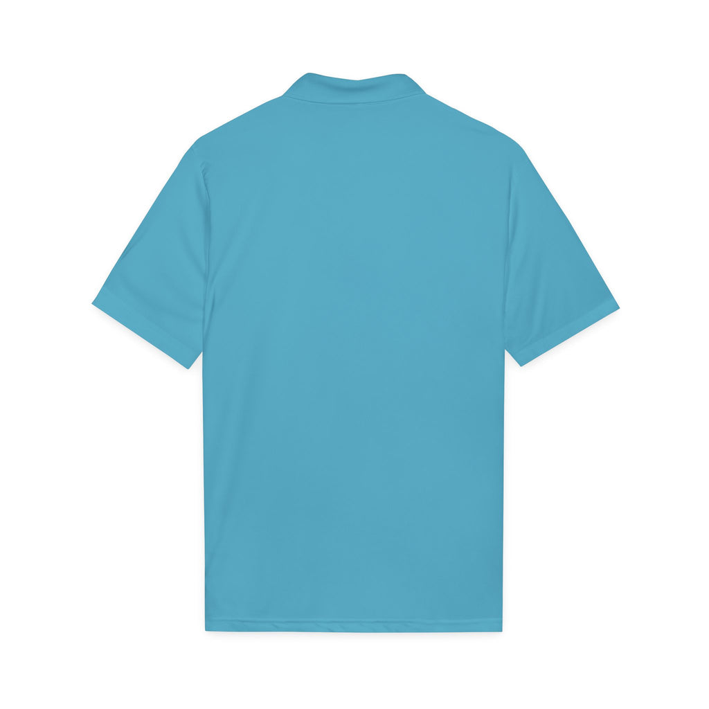 Embroidered Triangle Eye Polo Shirt — 1717 Logo Performance Golf Polo