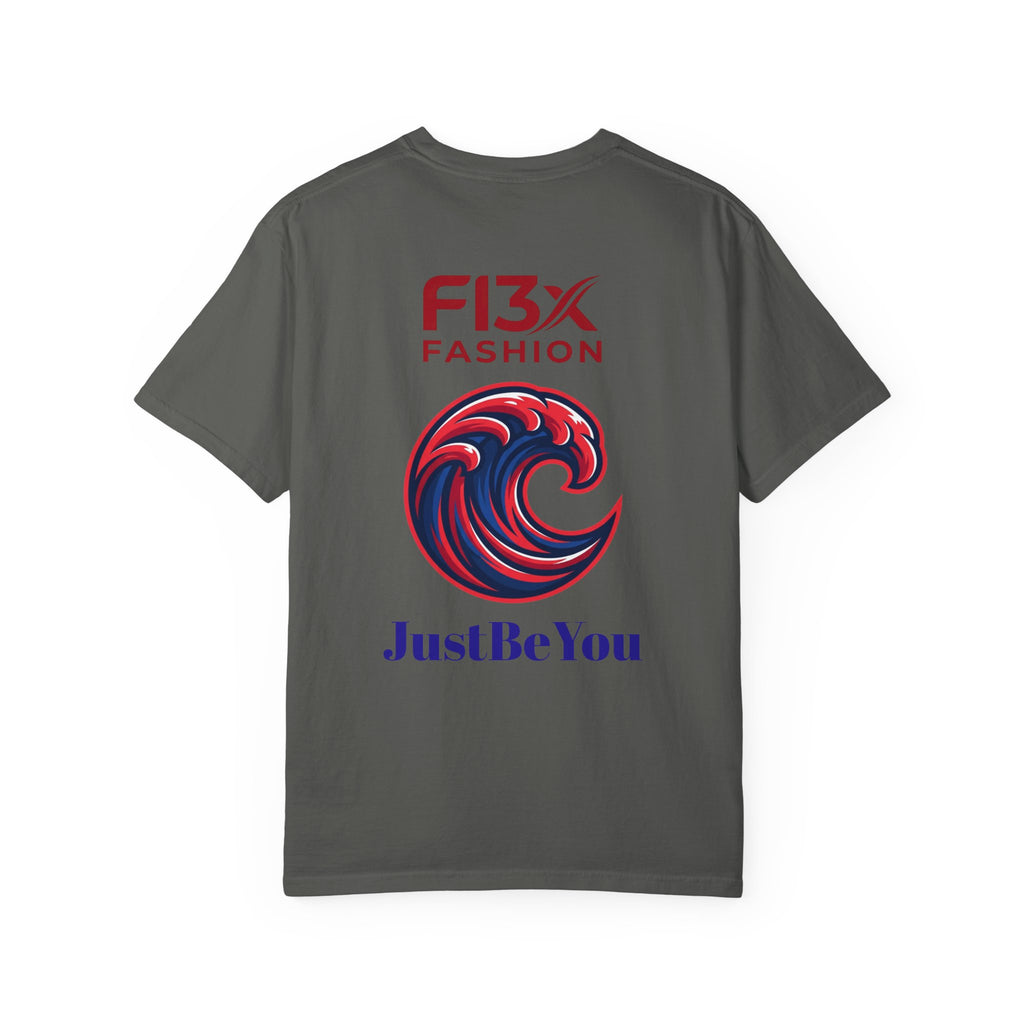 Graphic T-Shirt — 'Just Be You' FI3x Fashion Wave Logo Tee