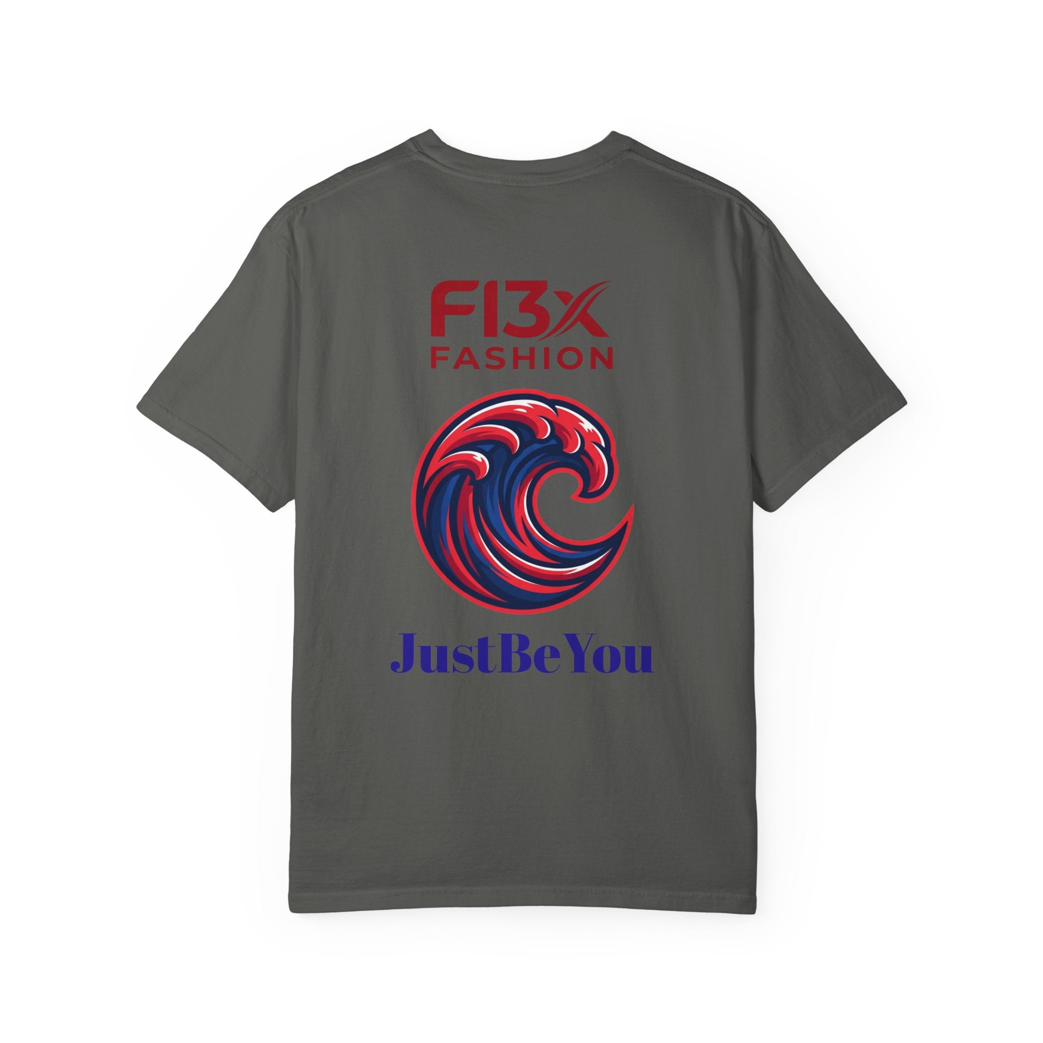 Graphic T-Shirt — 'Just Be You' FI3x Fashion Wave Logo Tee