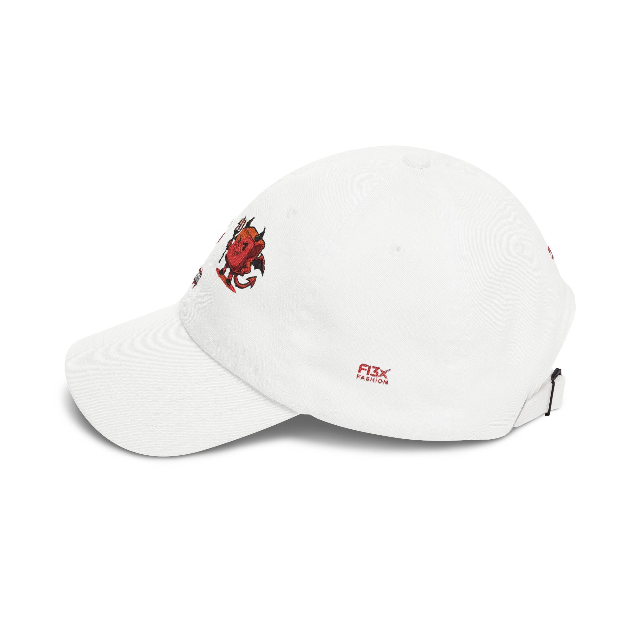 Devil Pixel Dad Cap – Retro Gaming Graphic Baseball Hat