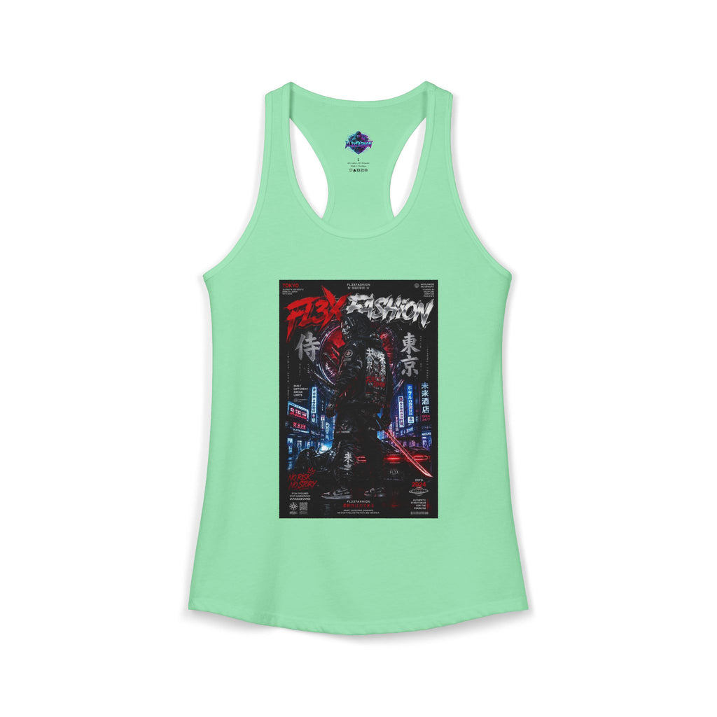 Women's Ideal Racerback Tank by Fl3xFashion