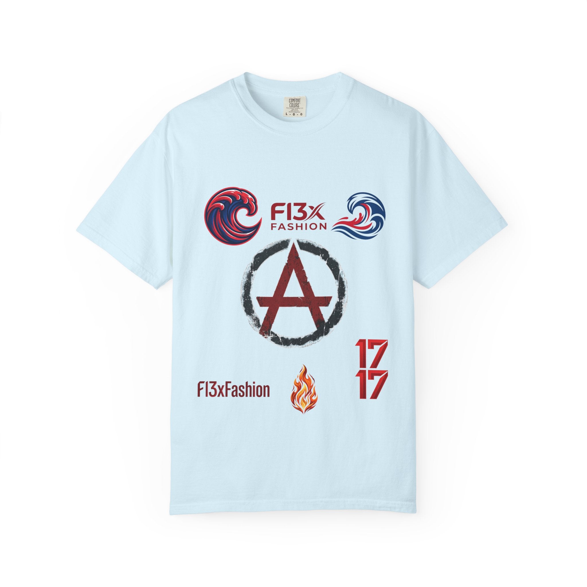 Graphic T-Shirt — 'Just Be You' FI3x Fashion Wave Logo Tee