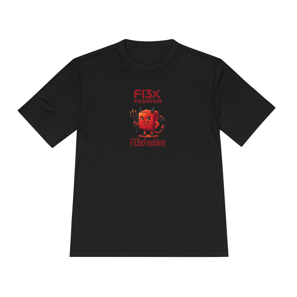 F13x Fashion Devil Logo Tee — Moisture-Wicking Athletic Shirt