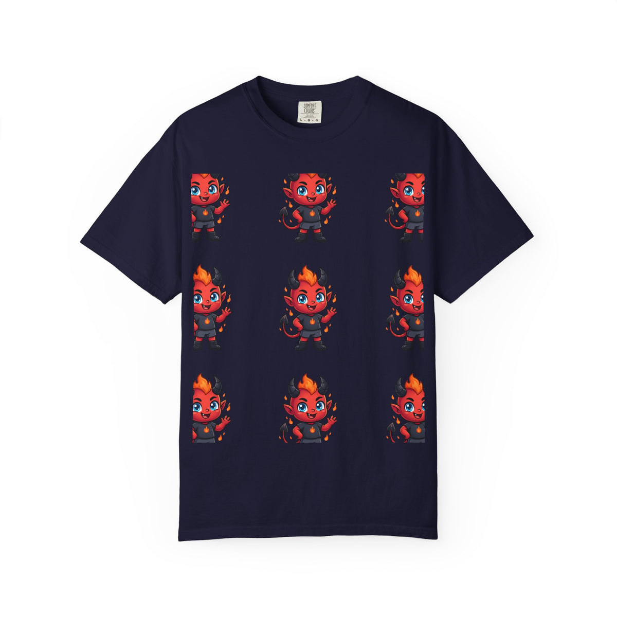 Illuminati Israel Pyramid T-Shirt with Devil Character Pattern