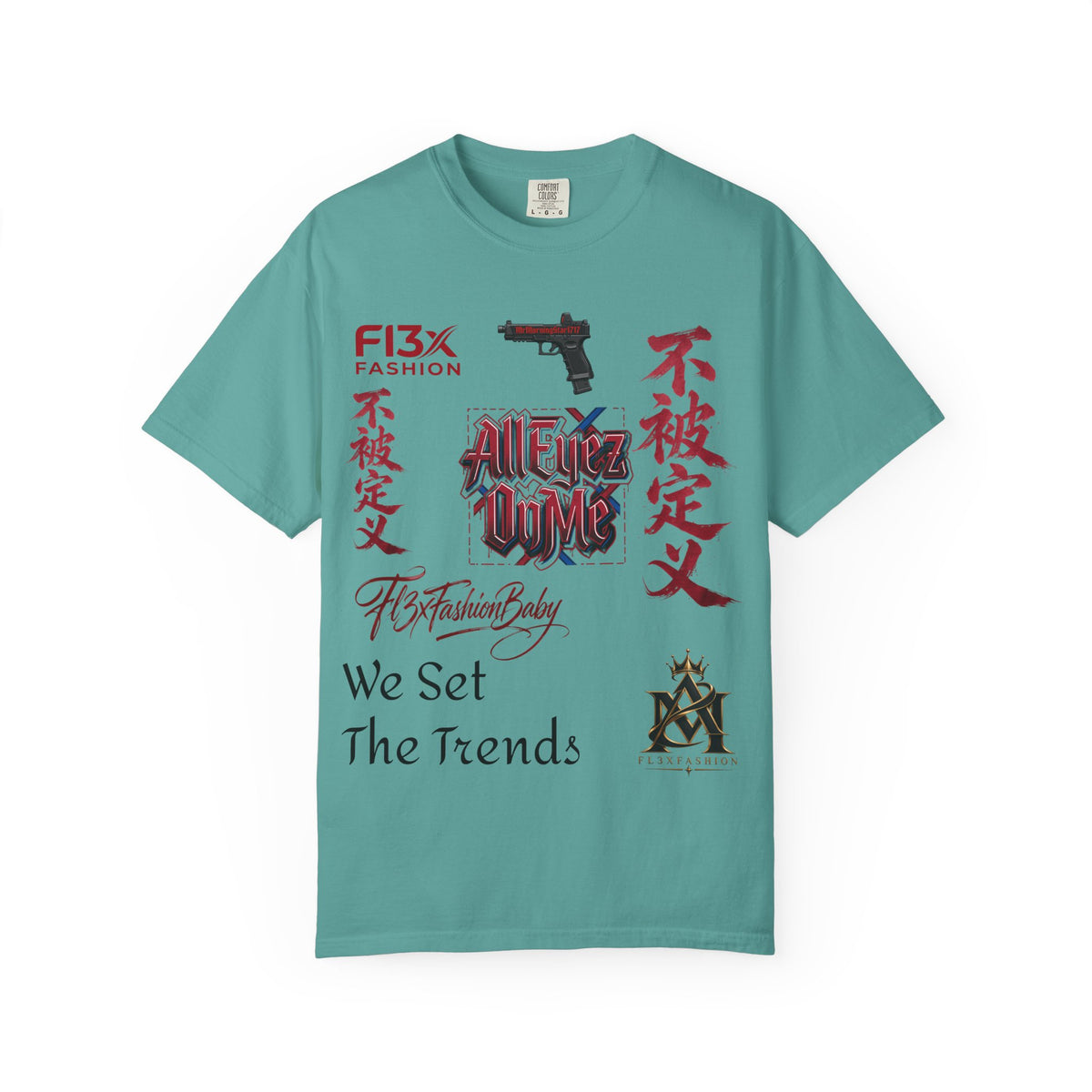 Graphic Tee — Asian Calligraphy & Streetwear Logo T-Shirt