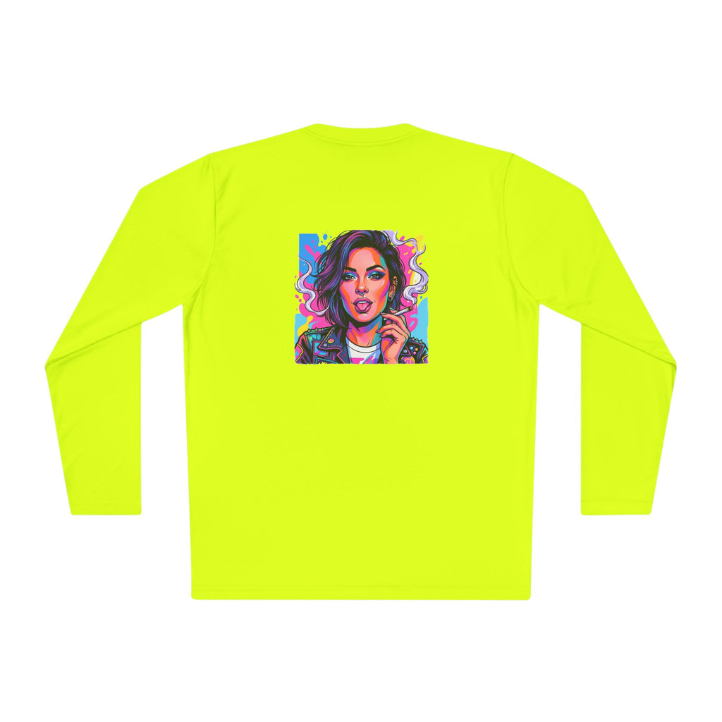 Drag Queen Portrait Long Sleeve Tee — Colorful Pop Art “17” Graphic