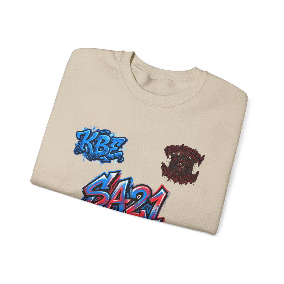 Halloween 'HalloQueen' Graphic Sweatshirt — SA21 Graffiti Crewneck