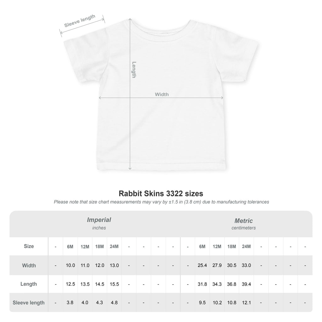 Infant Tee — Red Graffiti "17/17" Street Style Baby Shirt