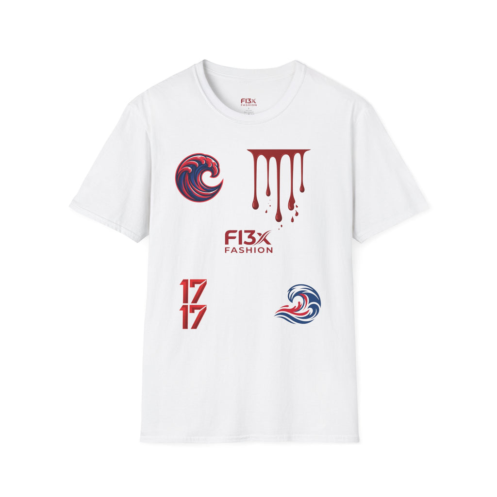 Graphic Tee — F13x Fashion Drip & Wave Design