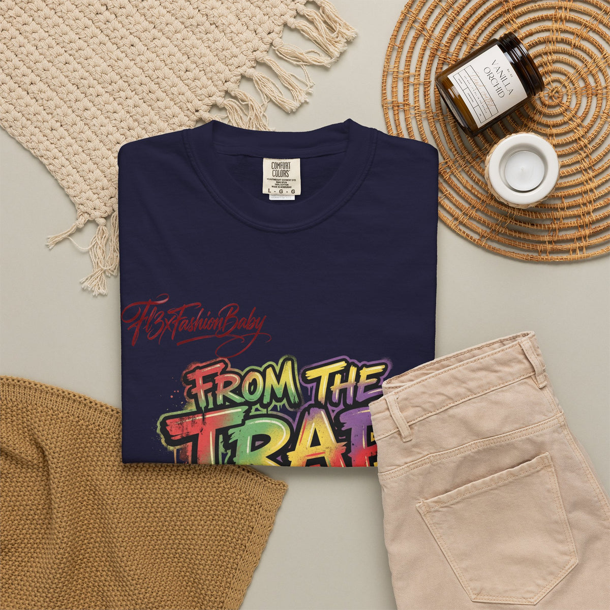 From the Trap to the Mob Graphic Tee — Streetwear Rap Culture T-Shirt