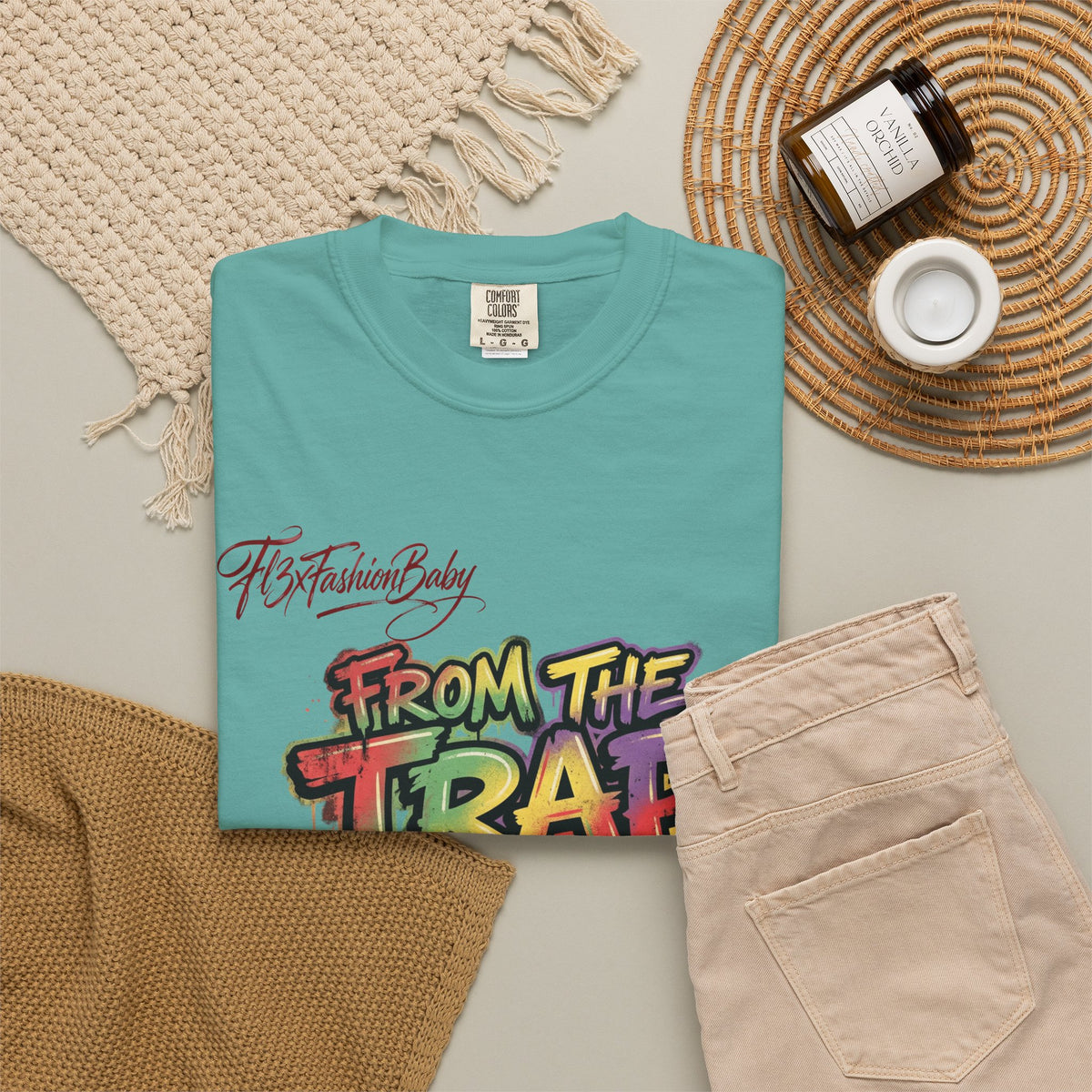 From the Trap to the Mob Graphic Tee — Streetwear Rap Culture T-Shirt