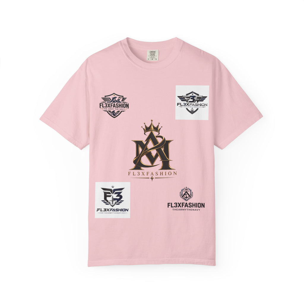 Graphic T-Shirt — Mythic Warrior Back Print with Crest Logos