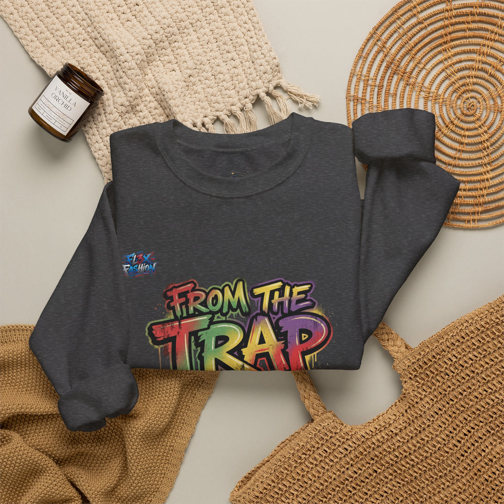 Graffiti "From the Trap to the Mob" Crewneck Sweatshirt