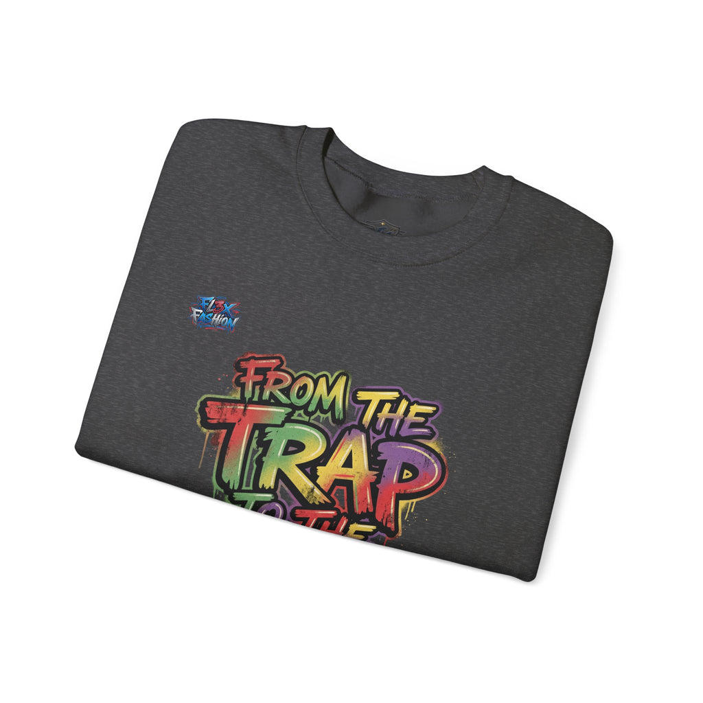Graffiti "From the Trap to the Mob" Crewneck Sweatshirt