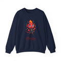 Cute Little Devil Crewneck Sweatshirt — 'Flirtatious Baby' Graphic